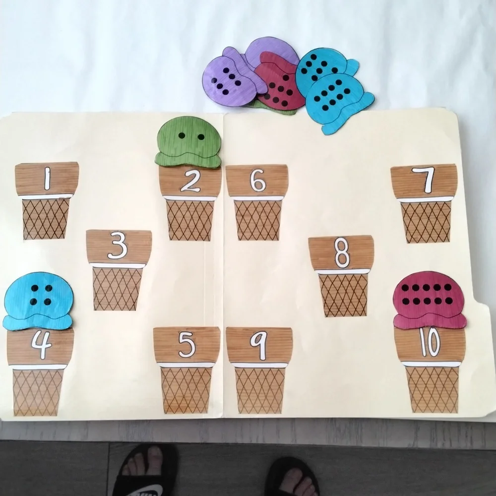 Counting File Folder Games - Picture 5 of 8